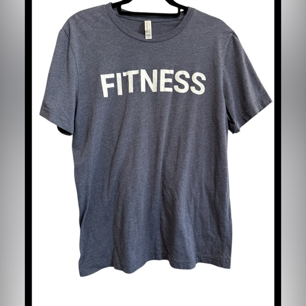 Fitness (CANVAS) Camp Tuff Blue T-shirt Men’s Woman’s Unisex Size Large -